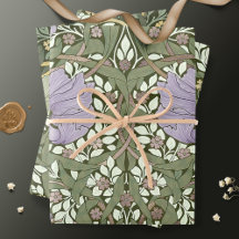 William Morris Pimpernel  Pattern Wrapping
