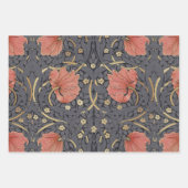 William Morris Pimpernel  Pattern Wrapping Inpakpapier Vel (Voorkant)