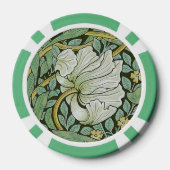 William Morris - Pimpernel Poker Chips (Achterkant)