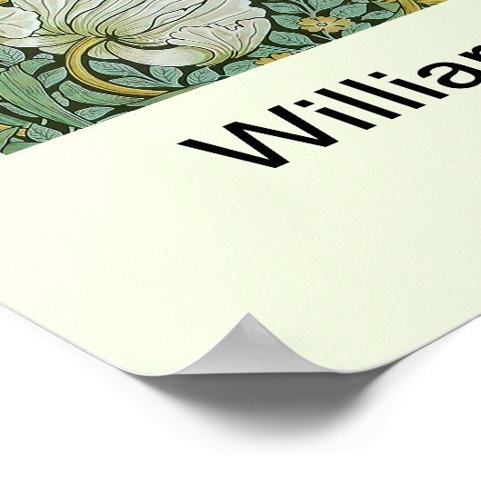 William Morris - Pimpernel Poster (Hoek)