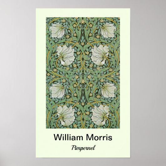 William Morris - Pimpernel Poster (Voorkant)