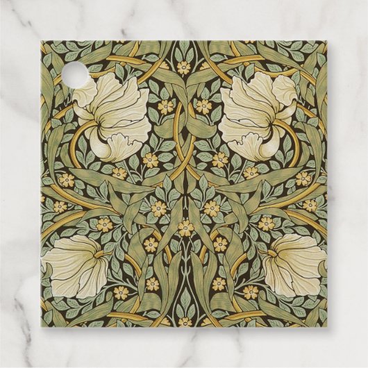 William Morris Pimpernel Pre-Raphaelite Bedankjes Labels (Voorkant)