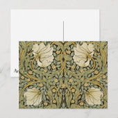 William Morris Pimpernel  Pre-Raphaelite Briefkaart (Voorkant / Achterkant)