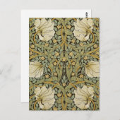 William Morris Pimpernel  Pre-Raphaelite Briefkaart (Voorkant / Achterkant)