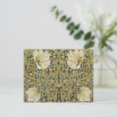 William Morris Pimpernel  Pre-Raphaelite Briefkaart (Staand voorkant)