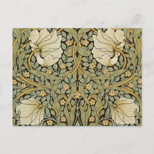 William Morris Pimpernel  Pre-Raphaelite Briefkaart (Voorkant)