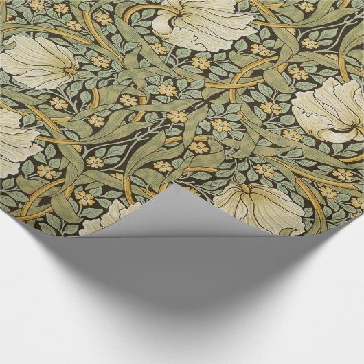 William Morris Pimpernel  Pre-Raphaelite Cadeaupapier (Hoek)