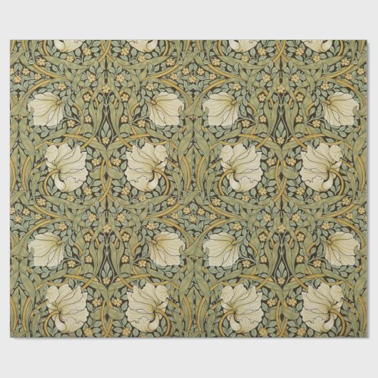 William Morris Pimpernel  Pre-Raphaelite Cadeaupapier (Vlak)