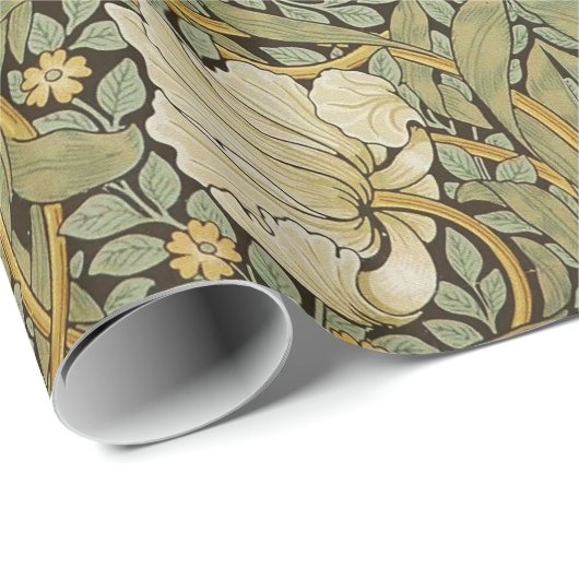 William Morris Pimpernel  Pre-Raphaelite Cadeaupapier (Rol Hoek)