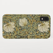William Morris Pimpernel  Pre-Raphaelite Case-Mate iPhone Case (Achterkant (horizontaal))