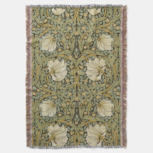 William Morris Pimpernel Pre-Raphaelite Deken (Voorkant Verticaal)