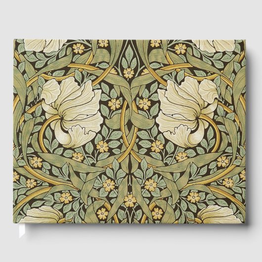 William Morris Pimpernel Pre-Raphaelite Gastenboek (Voorkant)