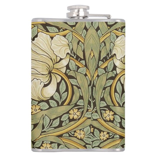 William Morris Pimpernel Pre-Raphaelite Heupfles (Achterkant)