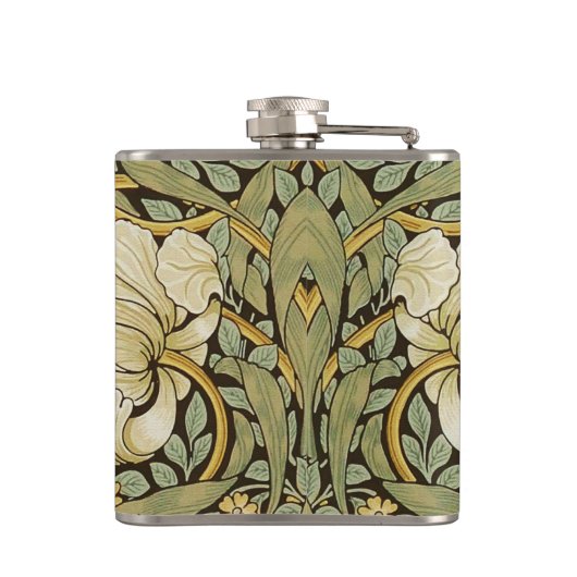 William Morris Pimpernel Pre-Raphaelite Heupfles (Achterkant)