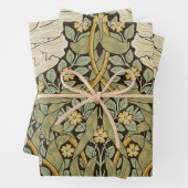 William Morris Pimpernel Pre-Raphaelite Inpakpapier Vel (In situ)