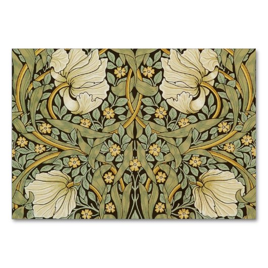 William Morris Pimpernel Pre-Raphaelite Kaart (Voorkant)