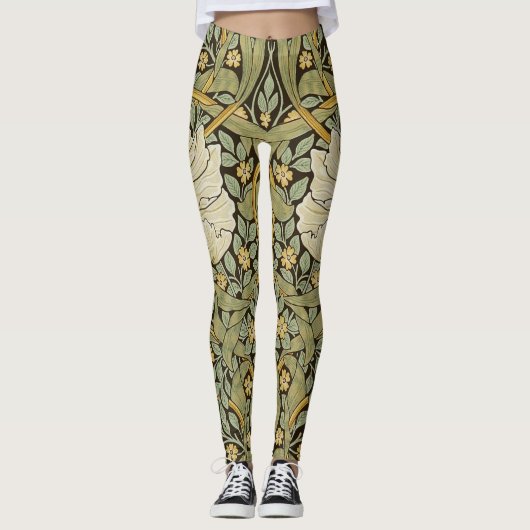 William Morris Pimpernel  Pre-Raphaelite Leggings (Voorkant)