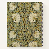 William Morris Pimpernel Pre-Raphaelite Notitieboek (Achterkant)