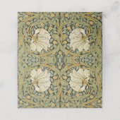 William Morris Pimpernel Pre-Raphaelite Plaatskaartje (Buitenkant ongevouwen)