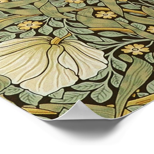 William Morris Pimpernel  Pre-Raphaelite Poster (Hoek)
