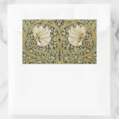 William Morris Pimpernel  Pre-Raphaelite Rechthoekige Sticker (Tas)