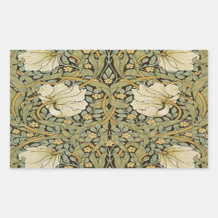 William Morris Pimpernel  Pre-Raphaelite Rechthoekige Sticker