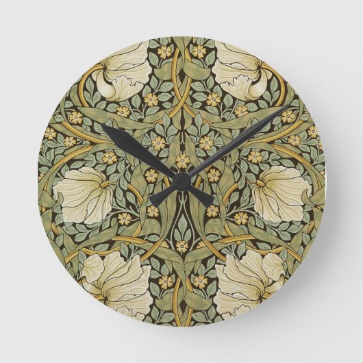 William Morris Pimpernel  Pre-Raphaelite Ronde Klok (Voorkant)