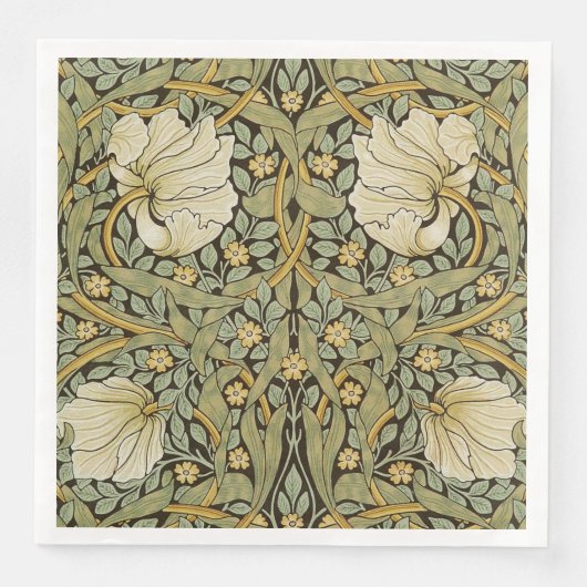 William Morris Pimpernel Pre-Raphaelite Servet (Voorkant)