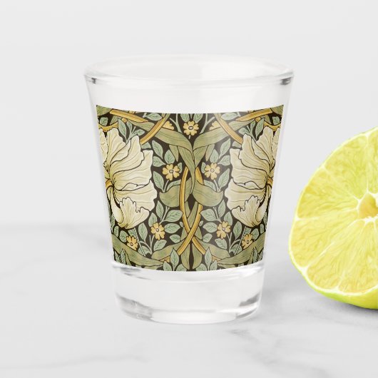 William Morris Pimpernel Pre-Raphaelite Shot Glas (Voorkant)