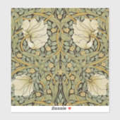 William Morris Pimpernel Pre-Raphaelite Sticker (Vel)