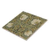 William Morris Pimpernel  Pre-Raphaelite Tegeltje (Zijkant)
