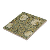 William Morris Pimpernel Pre-Raphaelite Tegeltje (Zijkant)