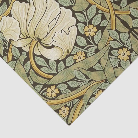 William Morris Pimpernel Pre-Raphaelite Tissuepapier (Detail)