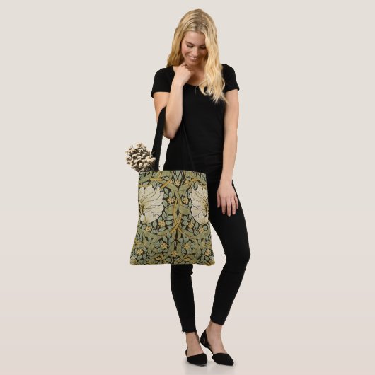 William Morris Pimpernel  Pre-Raphaelite Tote Bag (Op model)