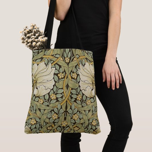 William Morris Pimpernel  Pre-Raphaelite Tote Bag (Dichtbij)