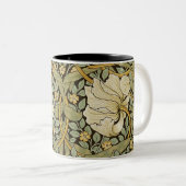William Morris Pimpernel  Pre-Raphaelite Tweekleurige Koffiemok (Voorkant rechts)