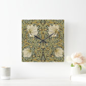 William Morris Pimpernel  Pre-Raphaelite Vierkante Klok (Huis)