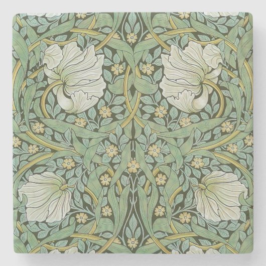 William Morris - Pimpernel Stenen Onderzetter (Voorkant)