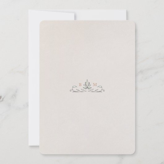 William Morris Pimpernel Tafelnummer Kaart (Achterkant)