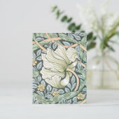 William Morris Pimpernel Tulpen Botanische Kunst Briefkaart (Staand voorkant)