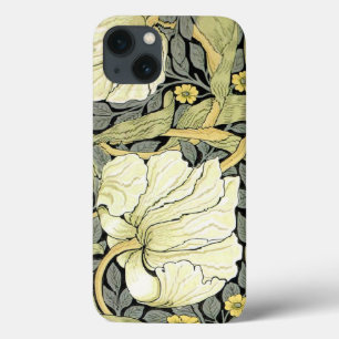William Morris Pimpernel Tulpen Botanische Kunst iPhone 13 Hoesje