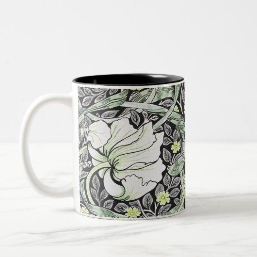 William Morris Pimpernel Tweekleurige Koffiemok (Links)