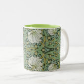 William Morris - Pimpernel Tweekleurige Koffiemok (Voorkant rechts)