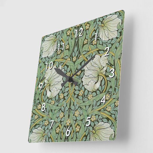 William Morris - Pimpernel Vierkante Klok (Hoek)