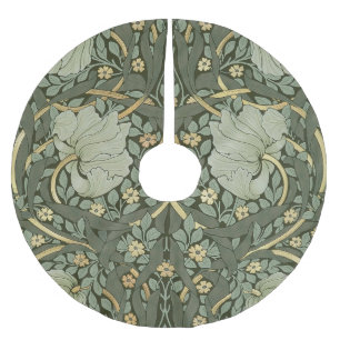 William Morris Pimpernel Vintage Patroon Geborstel Kerstboom Rok