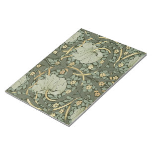 William Morris Pimpernel Vintage Patroon Notitiebl Notitieblok