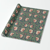 William Morris Pimpernel Vintage Pre-Raphaelite Cadeaupapier (Uitgerold)