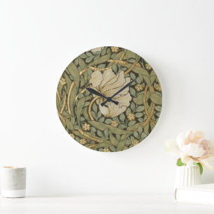 William Morris Pimpernel Vintage Pre-Raphaelite Grote Klok