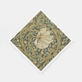 William Morris Pimpernel Vintage Pre-Raphaelite Servet (Hoek)