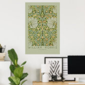 William Morris Pimpernel Wall Art Poster (Thuiskantoor)